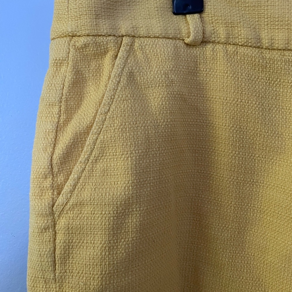 Ann Taylor Loft Yellow Shorts Size 12 - Picture 2 of 6